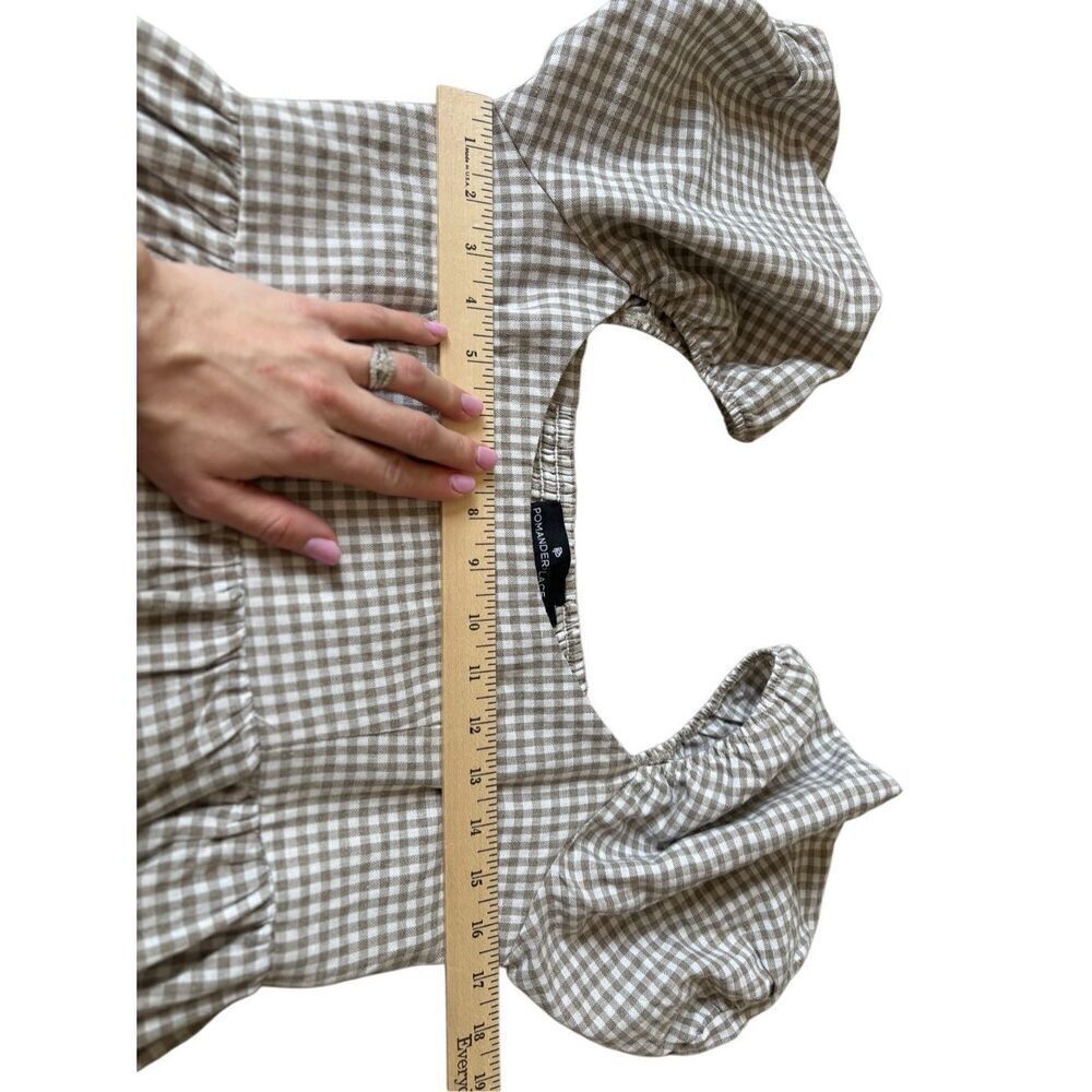 Tuckernuck Pomander Place Beachwood Gingham Abigail Dress size S Mini - Picture 7 of 12